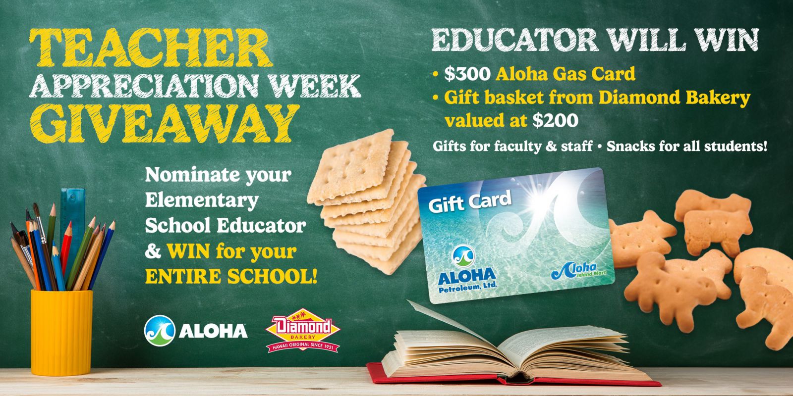 Teacher appreciation week giveaway