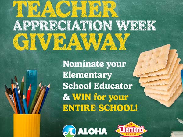 Teacher appreciation week giveaway